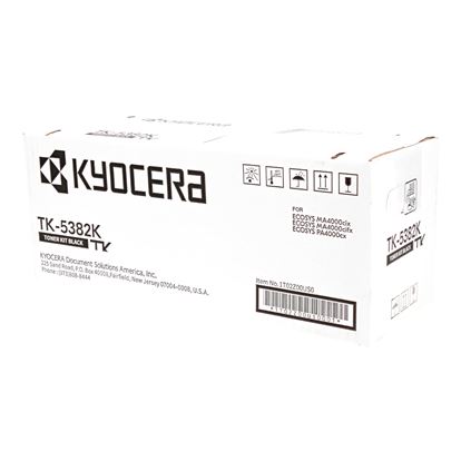 OEM Kyocera Mita TK-5382K (1T02Z00US0) Toner Cartridge, Black 13K Yielld 1