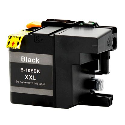 Compatible Brother LC10E (LC10EBK) InkJet Cartridge, Black 2400 Super High Yield 1