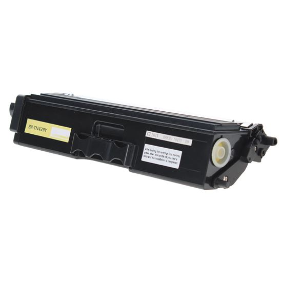 Compatible Brother TN439 (TN439Y) Toner Cartridge, Yellow 9K Ultra High Yield 1