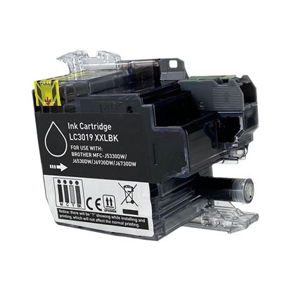 Compatible Brother LC3019 XXL (LC3019BK) InkJet Cartridge, Black 3K Super High Yield 1