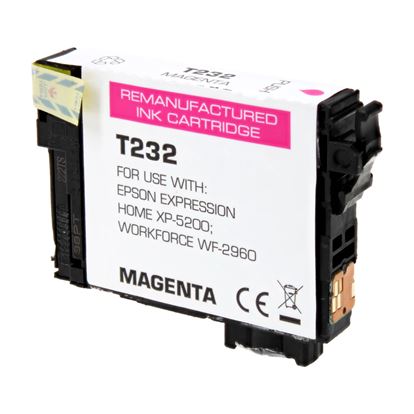 Remanufactured Epson 232 (T232320) Inkjet Cartridge, Magenta 140 Yield, 140 Yield 1