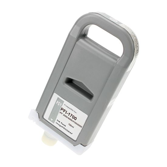 Remanufactured Canon PFI-1700PGY (0782C001) Wide Format, Photo Gray 700ml 1