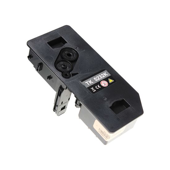 Compatible Kyocera Mita TK-5232K (1T02R90US0) Toner Cartridge, Black 2.6K High Yield, TAA Compliant, Made in USA 1