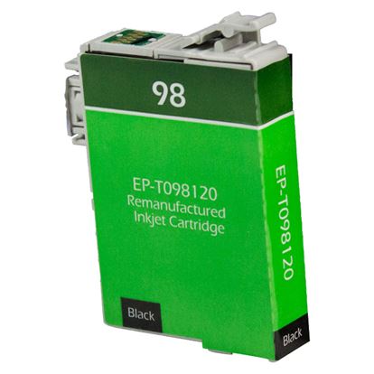 Remanufactured Epson 98 (T098120) InkJet Cartridge, Black 550 High Yield 1