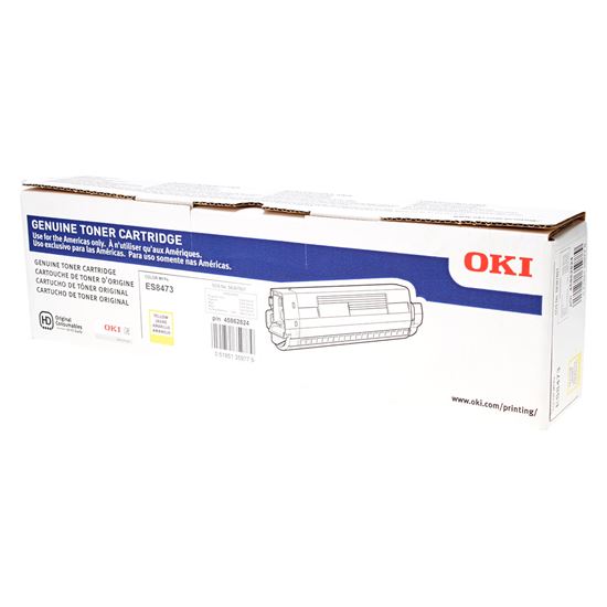 OEM Okidata  (45862824) Toner Cartridge, Yellow 8.8K Yield 1