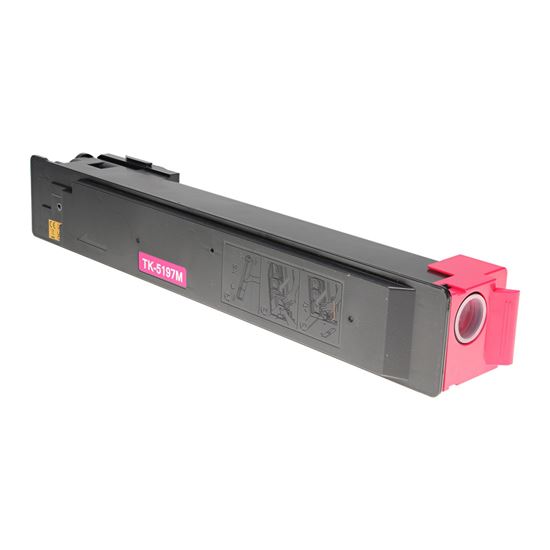 Compatible Kyocera Mita TK-5197M (1T02R4BUS0) Toner Cartridge, Magenta 7K Yield, TAA Compliant, Made in USA 1