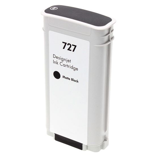 Remanufactured HP 727 (B3P22A) Wide Format, Matte Black 130ml 1
