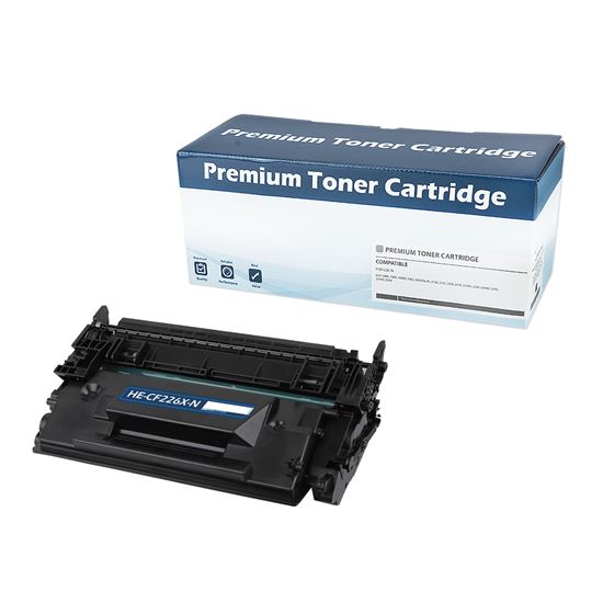 Compatible HP 26X (CF226X) Toner Cartridge, Black 9K High Yield 1