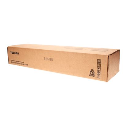 OEM Toshiba T-6518U (T6518U) Toner Cartridge, Black 106.6K Yield 1