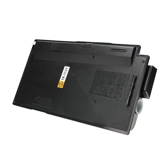 Compatible Kyocera Mita TK-7127 (1T02V70US0) Toner Cartridge, Black 20K Yield, TAA Compliant, Made in USA 1