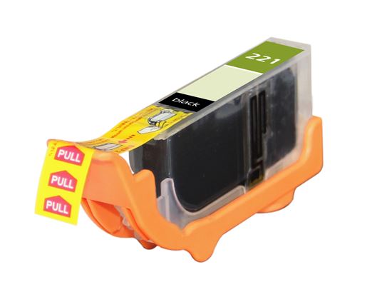 Compatible Canon CLI-221 (CLI-221BK) InkJet Cartridge, Black 420 Yield 1