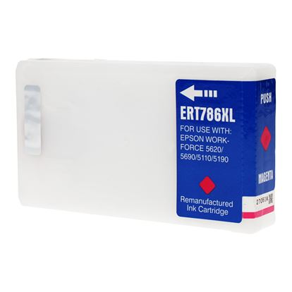 Remanufactured Epson 786XL (T786XL320) InkJet Cartridge, Magenta 2000 Ultra High Yield 1