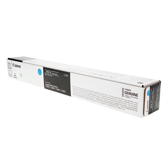 OEM Canon GPR-61 (3764C003) Toner Cartridge, Cyan 60K Yield 1