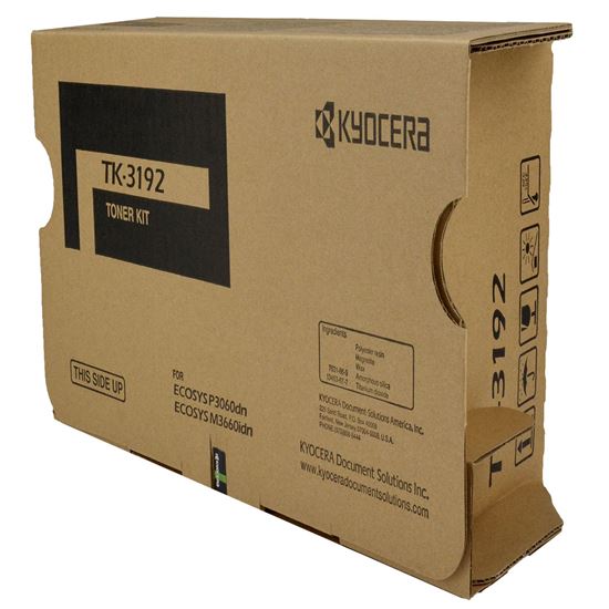 OEM Kyocera Mita TK-3192 (1T02T60US0) Toner Cartridge, Black 25K Yield 1