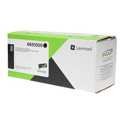 OEM Lexmark  (66S1000) Toner Cartridge, Black 5K Yield 1