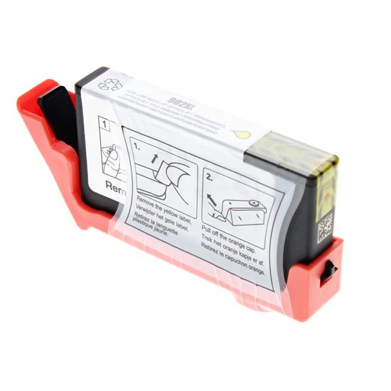 Remanufactured HP 902XL (T6M10AN) InkJet Cartridge, Yellow 750 High Yield, New Chip, Firmware Safe 1