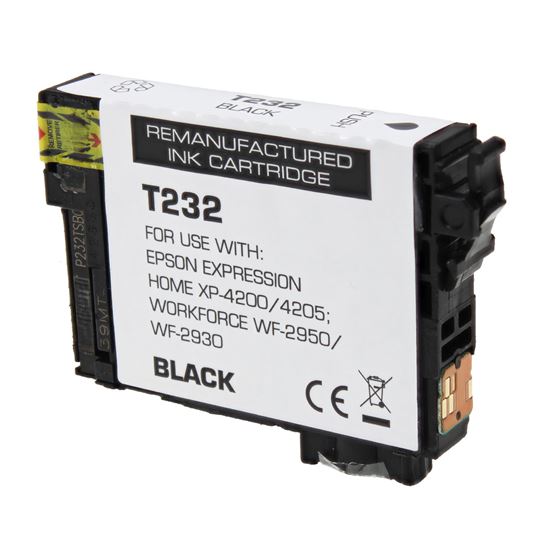 Remanufactured Epson 232 (T232120) Inkjet Cartridge, Black 150 Yield, 150 Yield 1