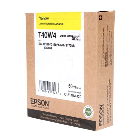 OEM Epson  (T40W420) Ink Cartridge, Yellow 50 Ml 1