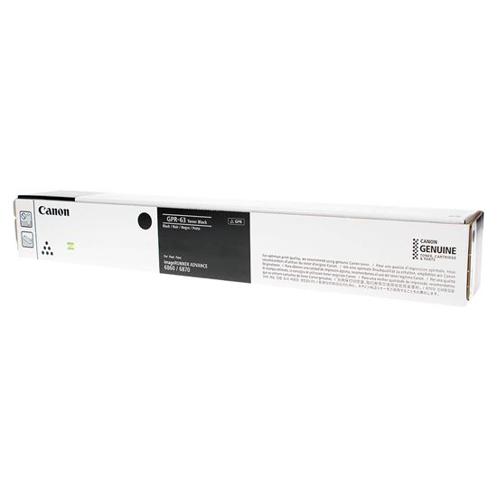 OEM Canon GPR-63 (4766C003) Toner Cartridge, Black 71.5K Yield 1