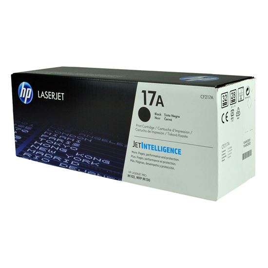 OEM HP 17A (CF217A) Toner Cartridge, Black 1.6K Yield 1
