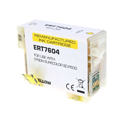 Remanufactured Epson 760 (T760420) Wide Format, Yellow 25.9ml Yield 1