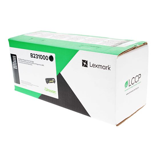 OEM Lexmark  (B231000) Toner Cartridge, Black 3K Yield, Return Program 1