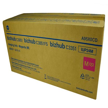 OEM Konica Minolta IUP24M (A95X0CD) Imaging Unit, Magenta 50K Yield 1