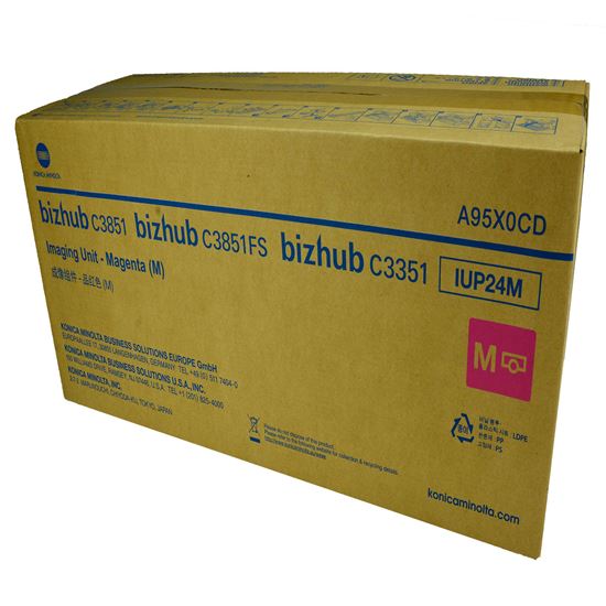 OEM Konica Minolta IUP24M (A95X0CD) Imaging Unit, Magenta 50K Yield 1