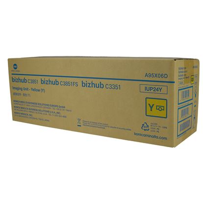OEM Konica Minolta IUP24Y (A95X06D) Imaging Unit, Yellow 50K Yield 1