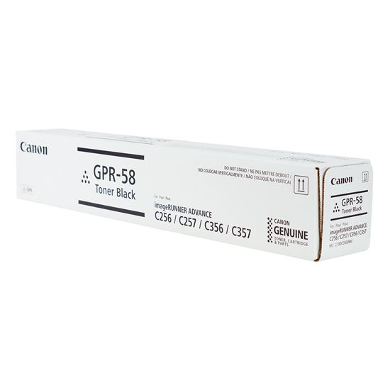 OEM Canon GPR-58 (2182C003) Toner Cartridge, Black 23K Yield 1