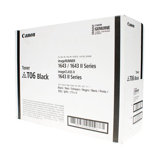 OEM Canon T06 (3526C001) Toner Cartridge, Black 20K Yield 1