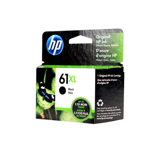 OEM HP 61XL (CH563WN) Inkjet, Black 480 High Yield 1