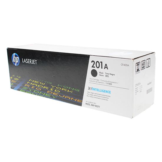 OEM HP 201A (CF400A) Toner Cartridge, Black 1.5K Yield 1