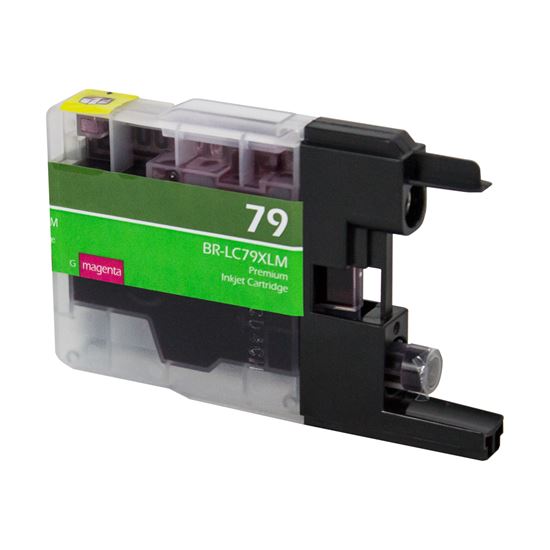 Compatible Brother LC79 (LC79M) InkJet Cartridge, Magenta 19ML XL 1