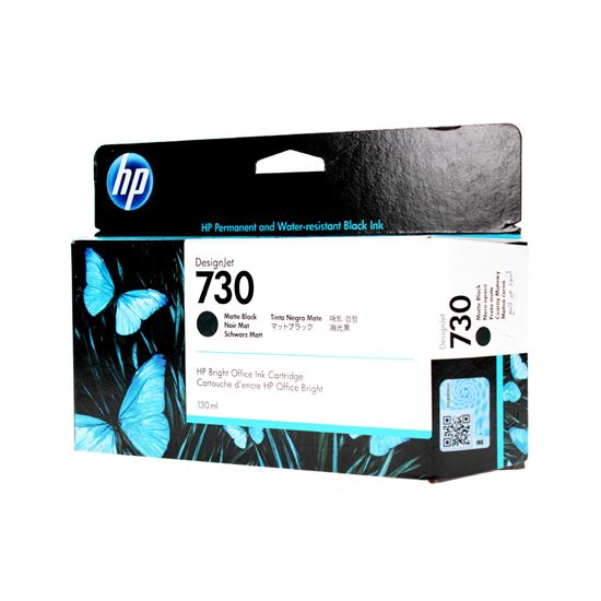OEM HP 730 (P2V65A) Inkjet, Matte Black 130 Yield 1