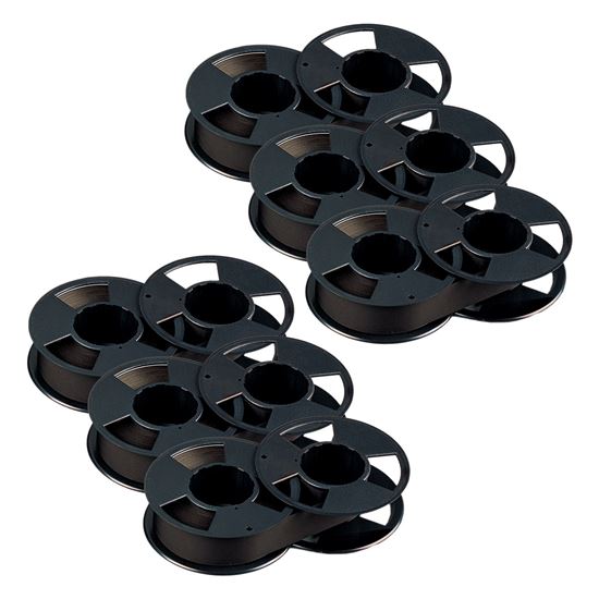 Compatible Printronix 102796-001 Printer Ribbon, Black, 6 Pack Value Pack 1