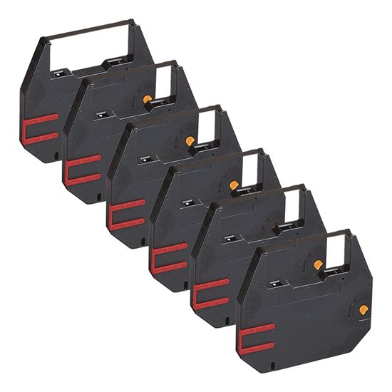 Compatible Royal Copystar GR186C Correctable Ribbon, Black, 6 Pack Value Pack 1