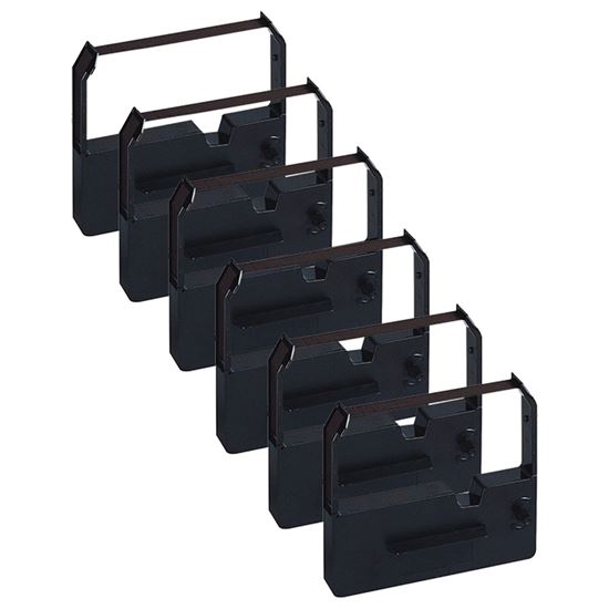 Compatible TEC ERC-03B POS Ribbon, Black, 6 Pack Value Pack 1
