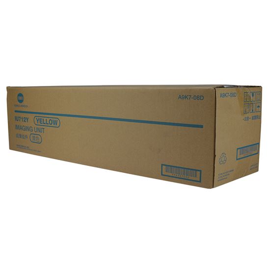 OEM Konica Minolta IU712Y (A9K708D) Imaging Unit, Yellow 190K - 200K Yield 1