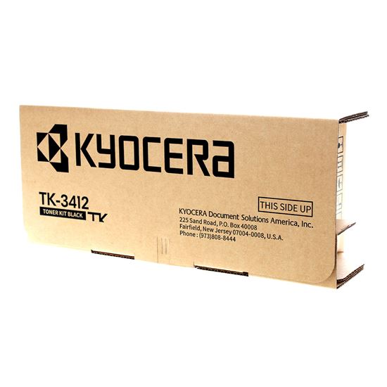 OEM Kyocera Mita TK-3412 (1T0C0X0US0) Toner Cartridge, Black 15.5K Yield 1