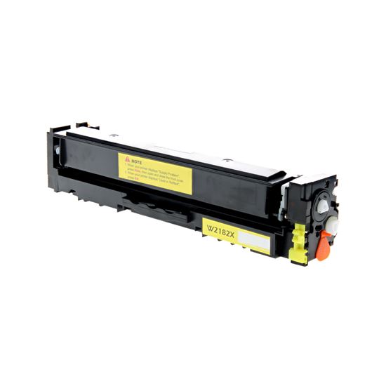 Compatible HP 218X (W2182X) Toner Cartridge, Yellow 2.5K High Yield, DIY(No Chip) 1