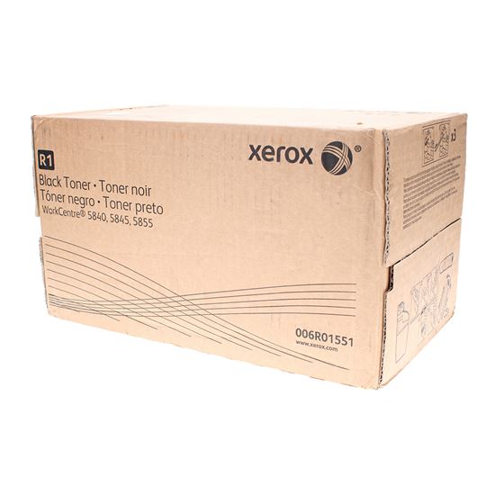 OEM Xerox 6R01551 (6R1551) Toner Cartridge, Black 38K Yield 1