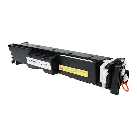 Compatible HP 210X (W2102X) Toner Cartridge, Yellow 5.5K High Yield, (New Chip), Will not work with E series 1
