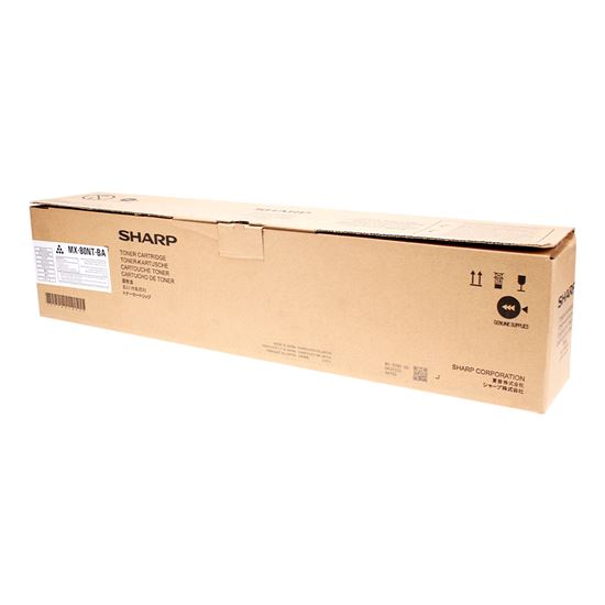 OEM Sharp MX-80NTBA Toner Cartridge, Black 70K Yield 1