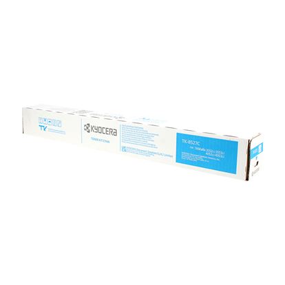 OEM Kyocera Mita TK-8527C (1T02RMCUS0) Toner Cartridge, Cyan 15K Yield 1