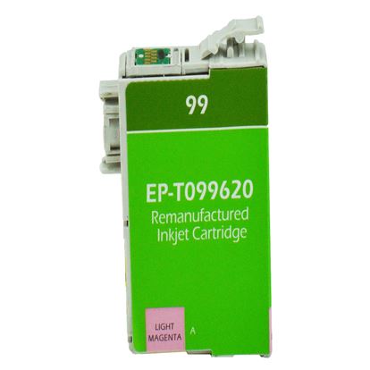 Remanufactured Epson 99 (T099620) InkJet Cartridge, Light Magenta 450 Yield 1