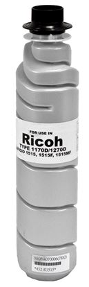 Compatible Ricoh TYPE 1170D TYPE 1270D (885531) Toner Cartridge, Black 7K Yield 1