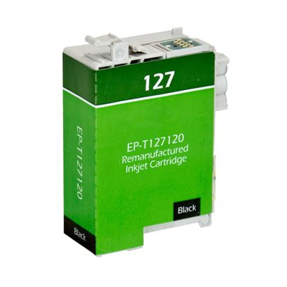 Remanufactured Epson 127 (T127120) InkJet Cartridge, Black 945 Extra High Yield 1