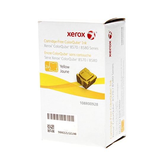 OEM Xerox 108R00928 (108R928) Inkjet, Yellow 4.4K Yield, 2 Cartridge Value Pack 1
