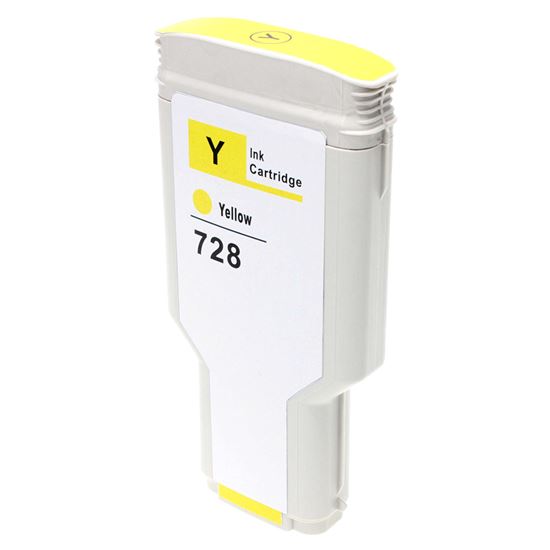 Remanufactured HP 728 (F9K15A) Wide Format, Yellow 300ml 1